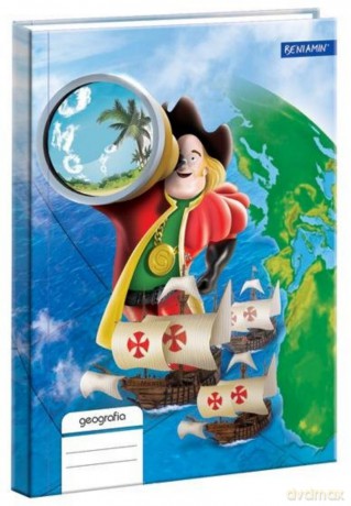 Zeszyt Brulion Tematyczny A5/80 kartek Geografia [SZKOŁA]