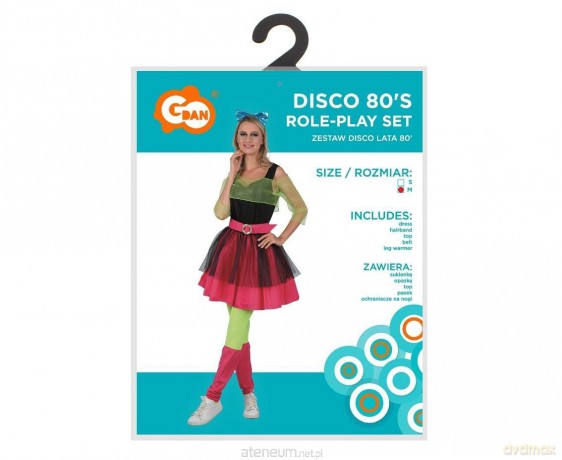 Strój dla dorosłych Disco lata 80' rozm. M