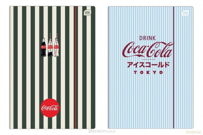 Teczka A4 z gumką Soft Touch Coca Cola (10szt)