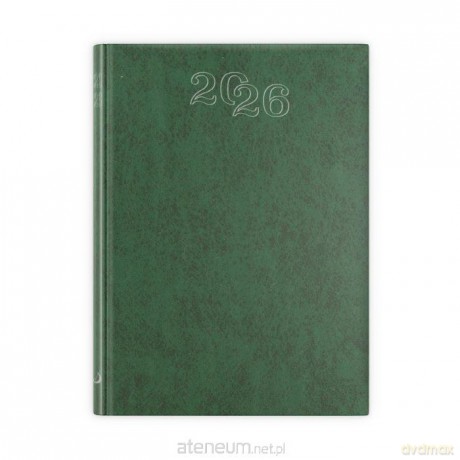 Terminarz 2026 B7 zielony [KALENDARZ]