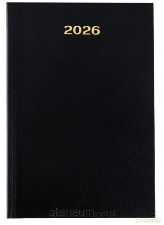 Terminarz 2026 Dzienny B6 Divas czarny [KALENDARZ]