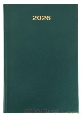 Terminarz 2026 Dzienny B6 Divas zielony [KALENDARZ]