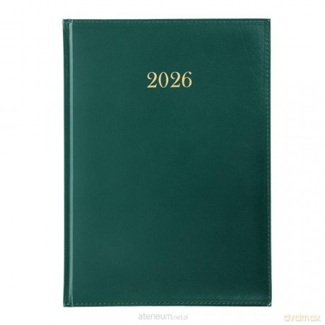 Terminarz 2026 tygodniowy A4 Divas zielony [KALENDARZ]