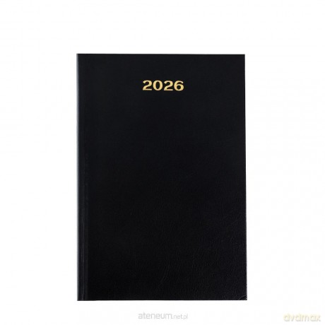 Terminarz 2026 tygodniowy A5 Divas czarny [KALENDARZ]