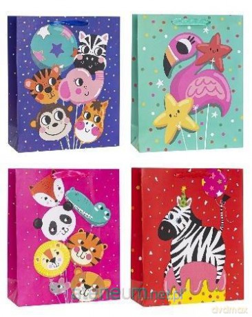 Torebka ozdobna 18x23x8 cm dziecięce mix
