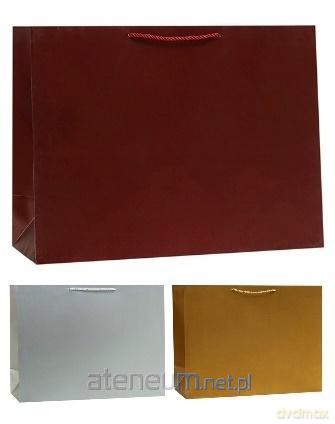 Torebka ozdobna 51x39x19 cm szerokie dno mix