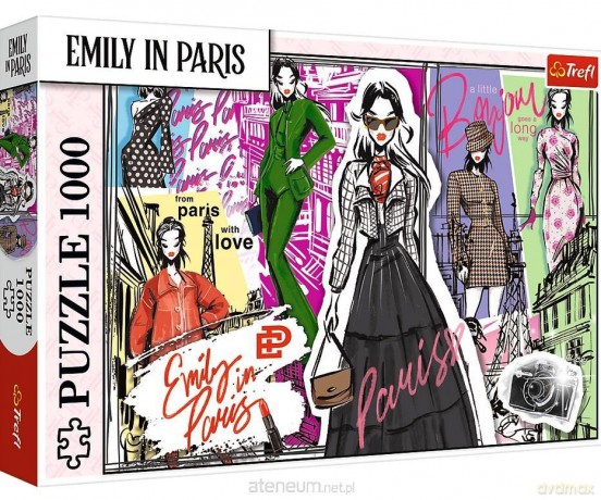 TREFL 1000 el. Emily w Paryżu:Modowe Inspiracje [PUZZLE]