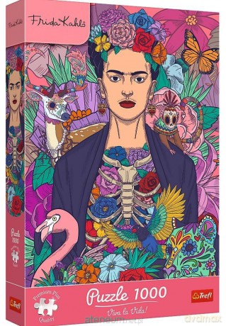 TREFL 1000 el. Frida Kahlo: Kwitnąca dusza [PUZZLE]