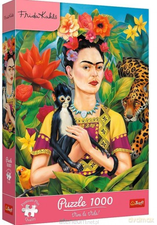 TREFL 1000 el. Frida Kahlo: Portret w dżungli [PUZZLE]