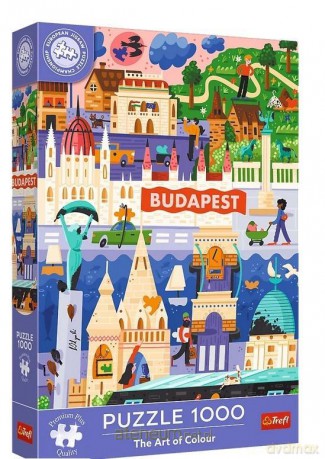 TREFL 1000 el. The Art of Colour: Budapeszt... [PUZZLE]