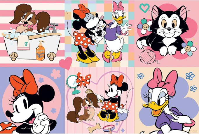 TREFL 160 el. Kolorowy dzień Minnie [PUZZLE]