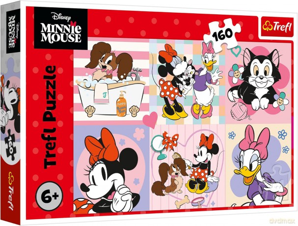 TREFL 160 el. Kolorowy dzień Minnie [PUZZLE]