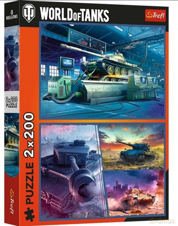 TREFL 2x200 el. Pancerna misja [PUZZLE]