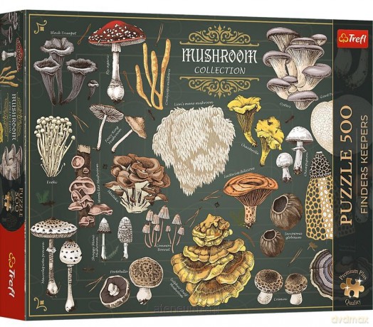 TREFL 500 el. Finders Keepers: Grzyby [PUZZLE]