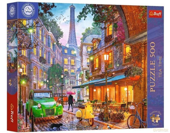 TREFL 500 el. Tea Time: Kawiarnia w Paryżu [PUZZLE]