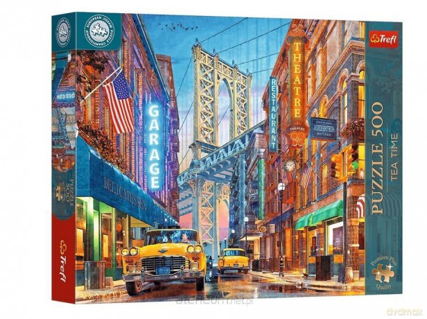 TREFL 500 el. Tea Time: Widok na Manhattan [PUZZLE]