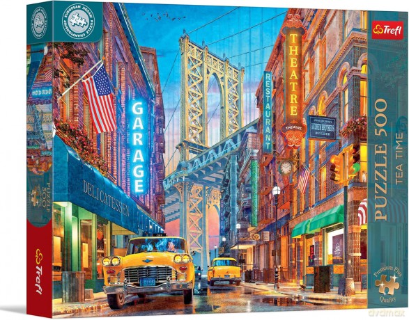 TREFL 500 el. Tea Time: Widok na Manhattan [PUZZLE]