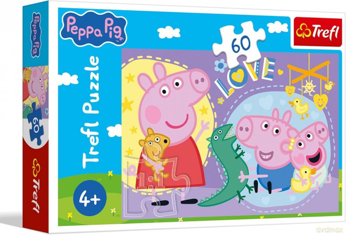 TREFL 60 el. Szczęśliwa świnka [PUZZLE]