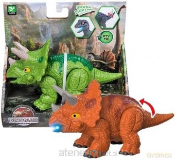 Triceratops ze światłem i dżwiękiem