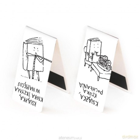 Zakładka magnetyczna - Książka trzyma w napięciu