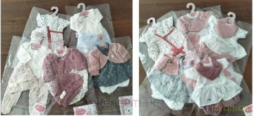 Zestaw ubranek dla lalek 33-34 cm MIX