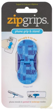 ZipGrip uchwyt na palce do telefonu Niebieskie sł