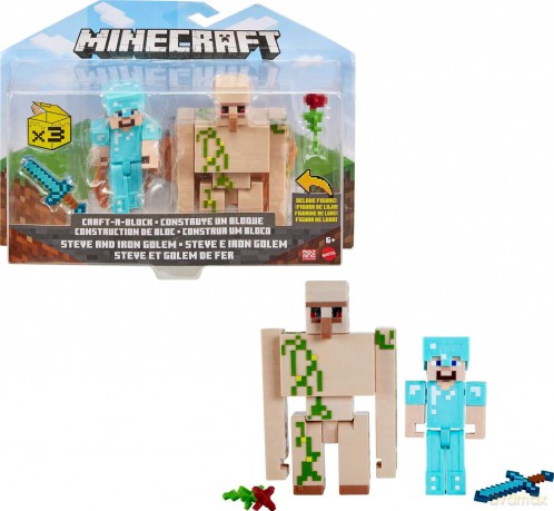 Minecraft figurki podstawowe 2-pak GTT53 /4