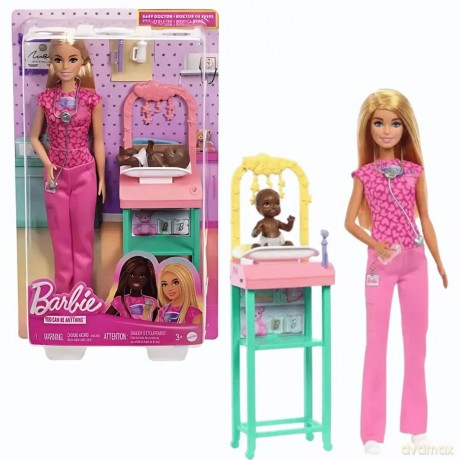 Barbie kariera zestaw opieka mix JCR71