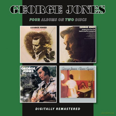 George Jones: A Picture Of Me (Without You) / Nothing Ever Hurt Me (Half As Bad As Losing You) / The Grand Tour / Alone Again [CD]