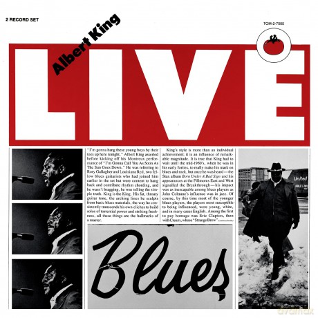 Albert King: Albert Live (Black/White) [Winyl]