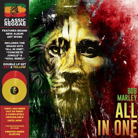 Bob Marley: All In One (Red/Yellow) [Winyl]