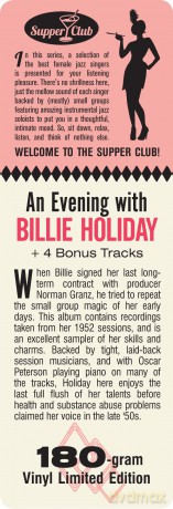Billie Holiday: An Evening With Billie Holiday (+4 Bonus Tracks) (Limited) [Winyl]