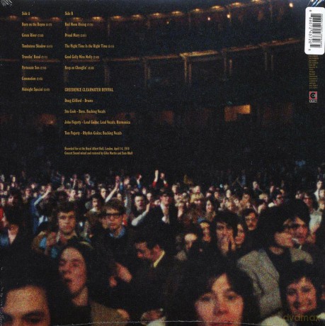 Creedence Clearwater Revival: At The Royal Albert Hall (April 14. 1970) (Translucent Green/Black Marble) [Winyl]