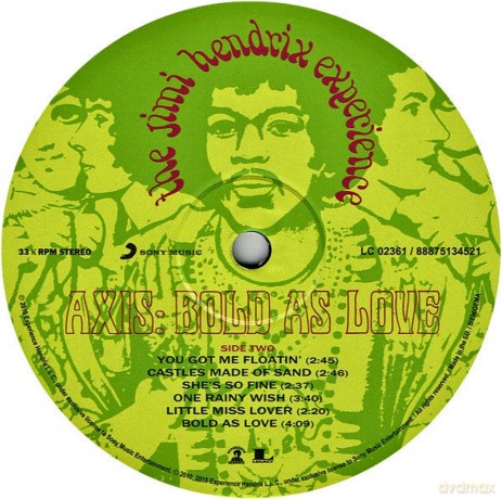 Jimi Hendrix Experience: Axis Bold As Love [Winyl]