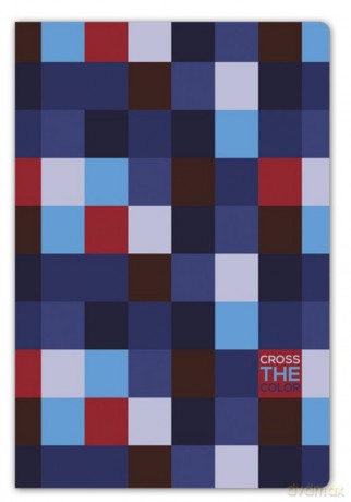 Zeszyt A5/60 kartek Linia (Cross The Color) [SZKOŁA]