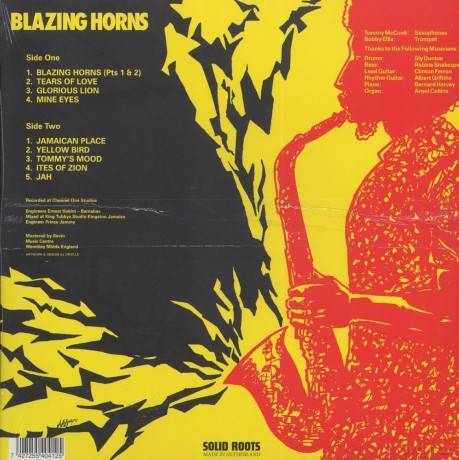 Tommy Mccook & Bobby Ellis: Blazing Horns [Winyl]