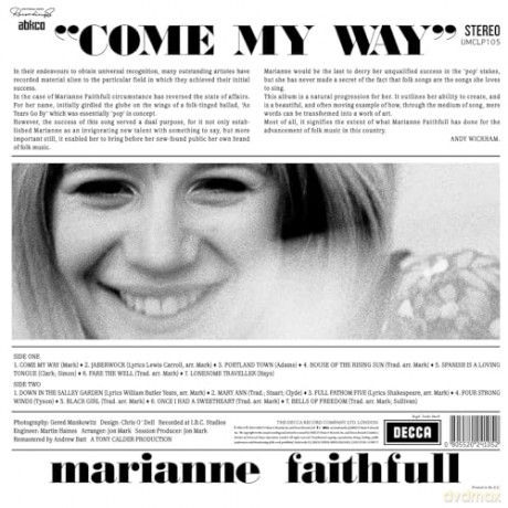 Marianne Faithfull: Come My Way [Winyl]