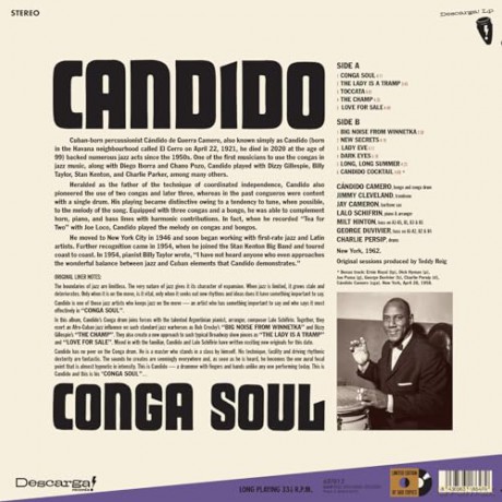 Candido: Conga Soul (+1 Bonus Track) (Limited) [Winyl]
