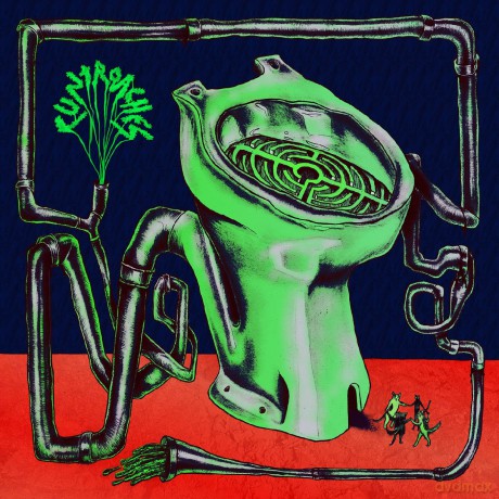 Cuntroaches: Cuntroaches (Deluxe) (Dual-Lock-Groove Radioactive-Bile Green) [Winyl]