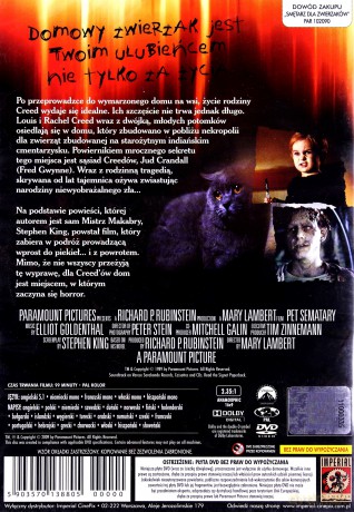 Smętarz dla zwierzaków [DVD]
