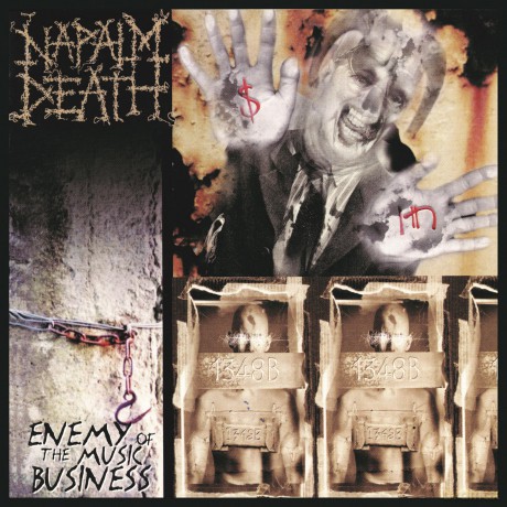 Napalm Death: Enemy Of The Music Business (Yellow) [Winyl]