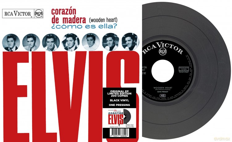 Elvis Presley: Etranger No. 13 - Corazon De Madera (Espagne) [Winyl]