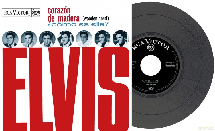 Elvis Presley: Etranger No. 13 - Corazon De Madera (Espagne) [Winyl]