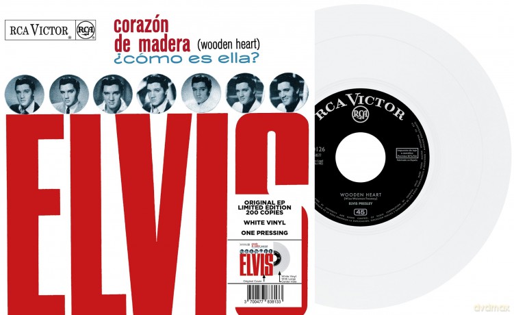 Elvis Presley: Etranger No. 13 - Corazon De Madera (Espagne) (White) [Winyl]
