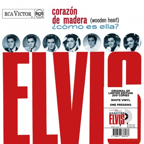 Elvis Presley: Etranger No. 13 - Corazon De Madera (Espagne) (White) [Winyl]