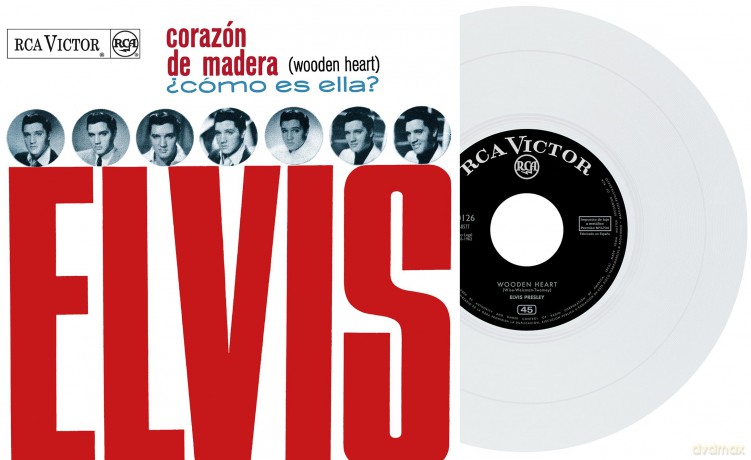Elvis Presley: Etranger No. 13 - Corazon De Madera (Espagne) (White) [Winyl]