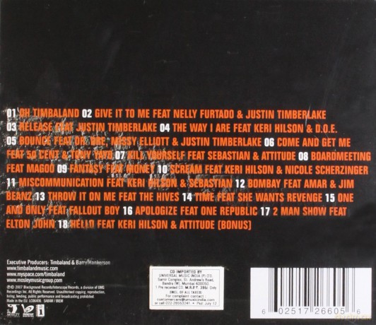 Timbaland: Shock Value [CD]