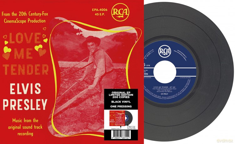Elvis Presley: Etranger No. 14 - Love Me Tender (Belgium) [Winyl]