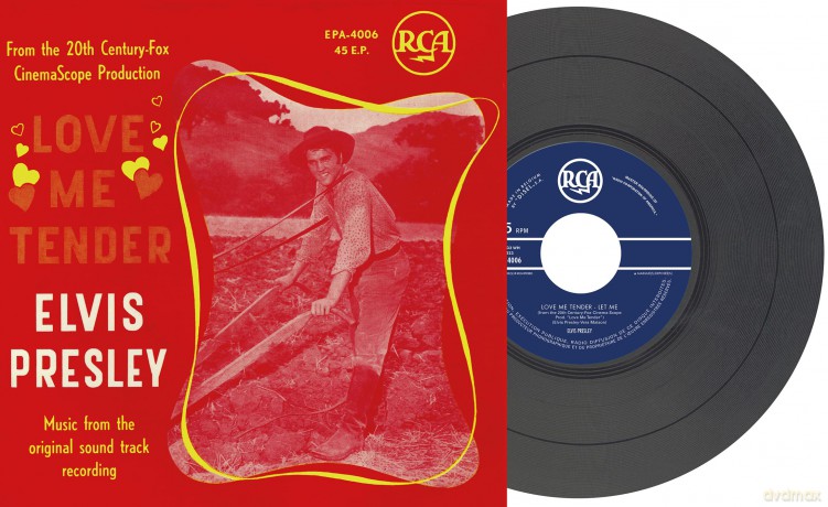 Elvis Presley: Etranger No. 14 - Love Me Tender (Belgium) [Winyl]