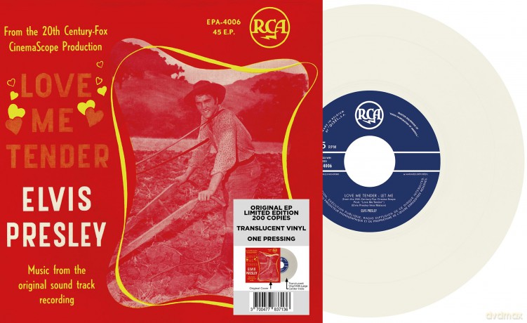 Elvis Presley: Etranger No. 14 - Love Me Tender (Belgium) (Translucent) [Winyl]